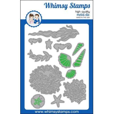 Whimsy Stamps Denise Lynn and Deb Davis Die - Build-an-Ocean